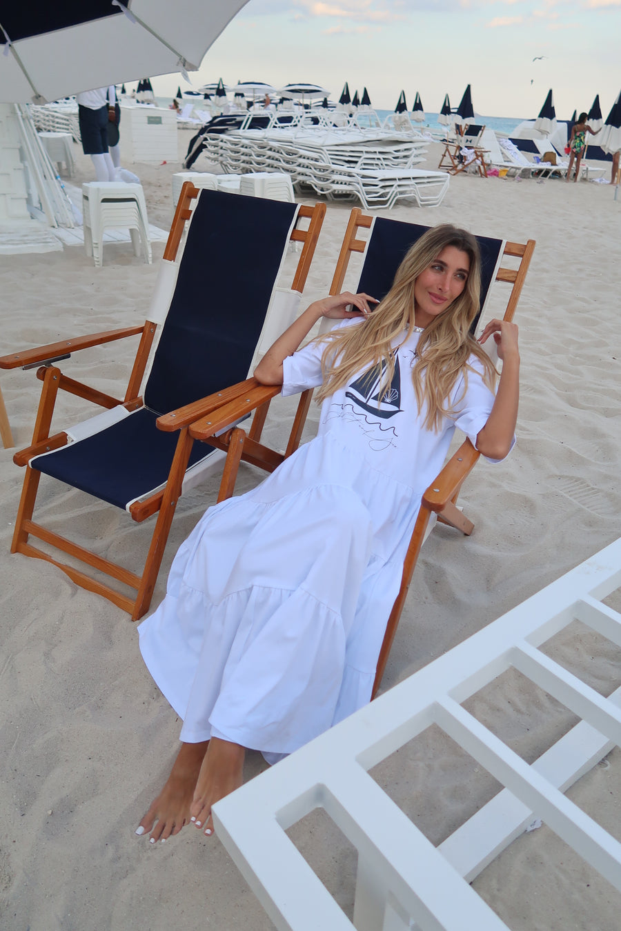 Amoure Dress Salt and Sea