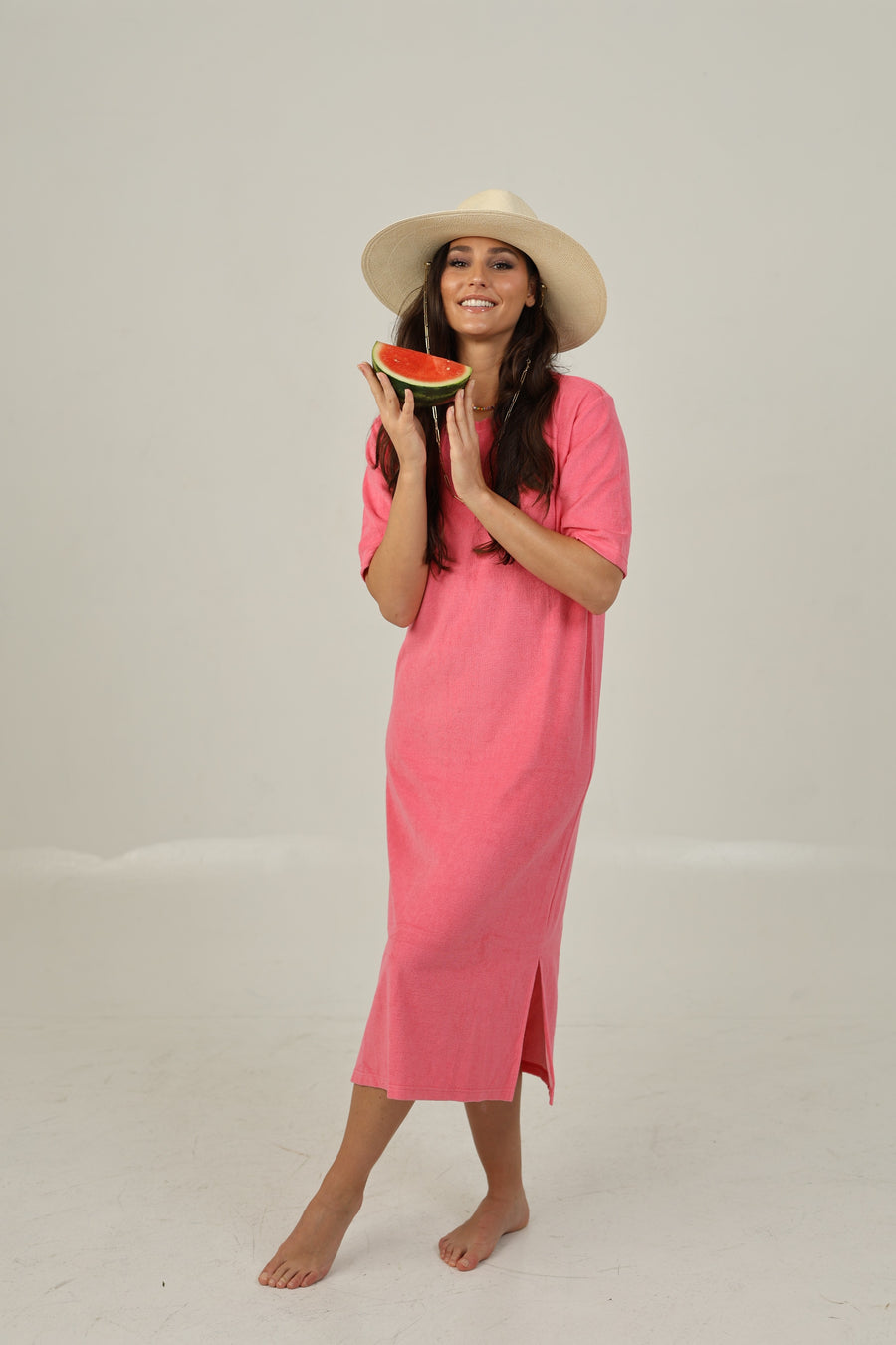 The Tropique Dress-Watermelon